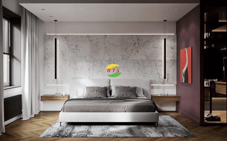 tranh đá tự nhiên phòng ngủ